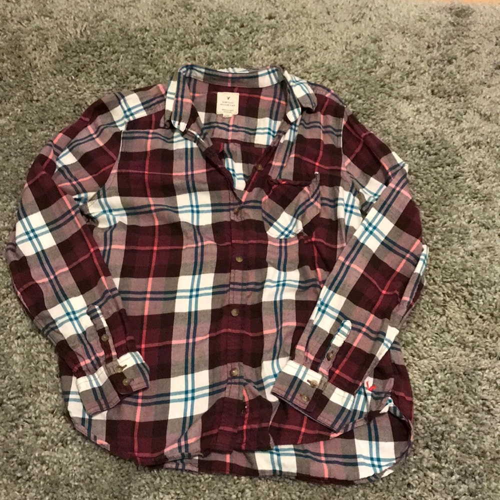 Vintage boyfriend plaid